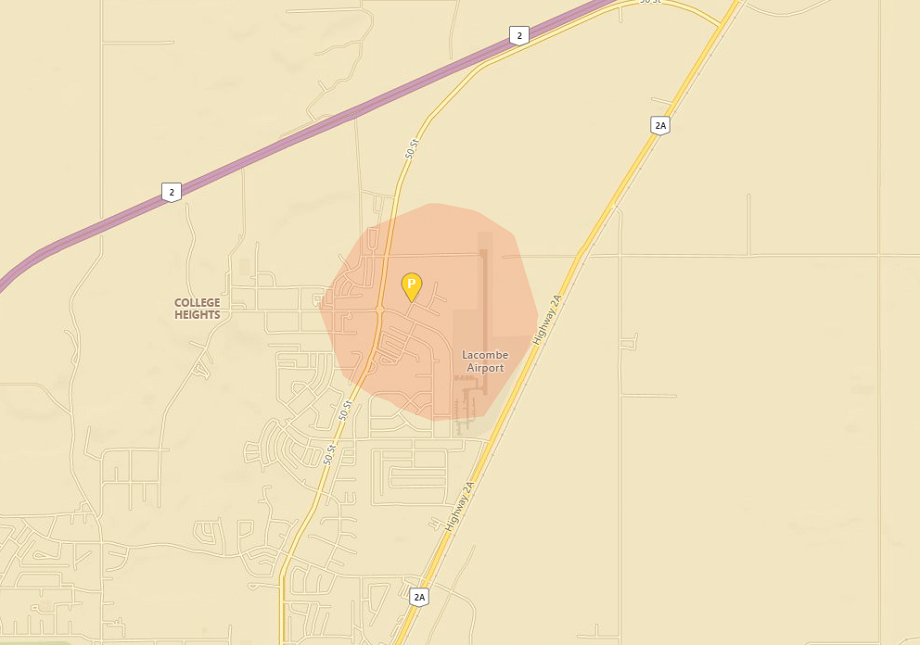 Power outage in north end of portals